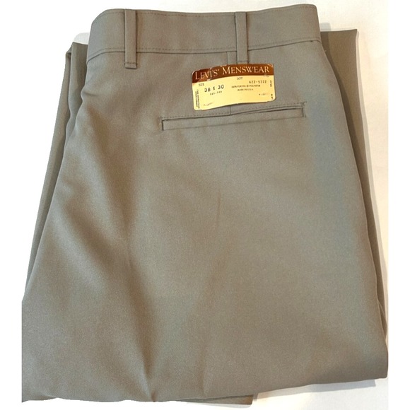 Levi's Other - Vintage‎ Levi's Menswear Khaki Dress Pants 38 x 30 Made in USA NEW with Tag NWT